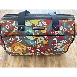 Lily Bloom Bliss 22 Inch Duffel Bag with 2-Rolling Wheels Weekender Carry On